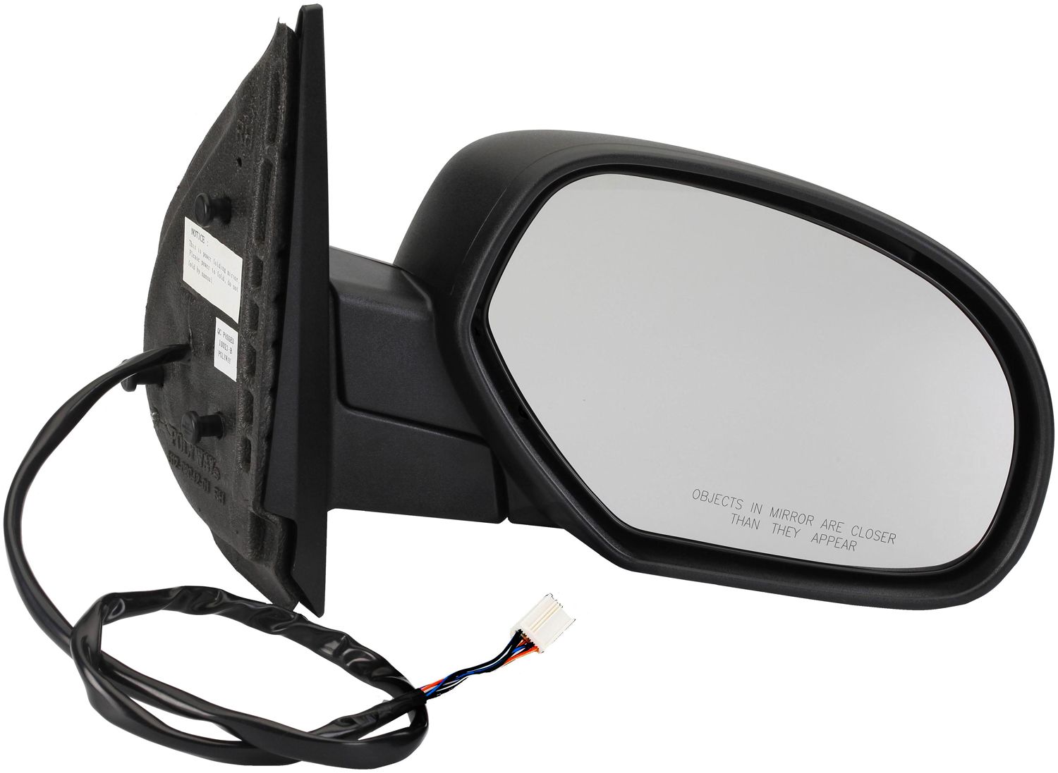 Passenger Power Door Mirror Assembly