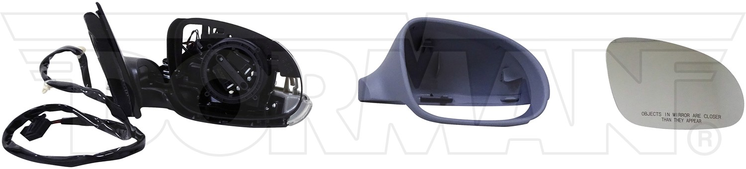 Passenger Power Door Mirror Assembly