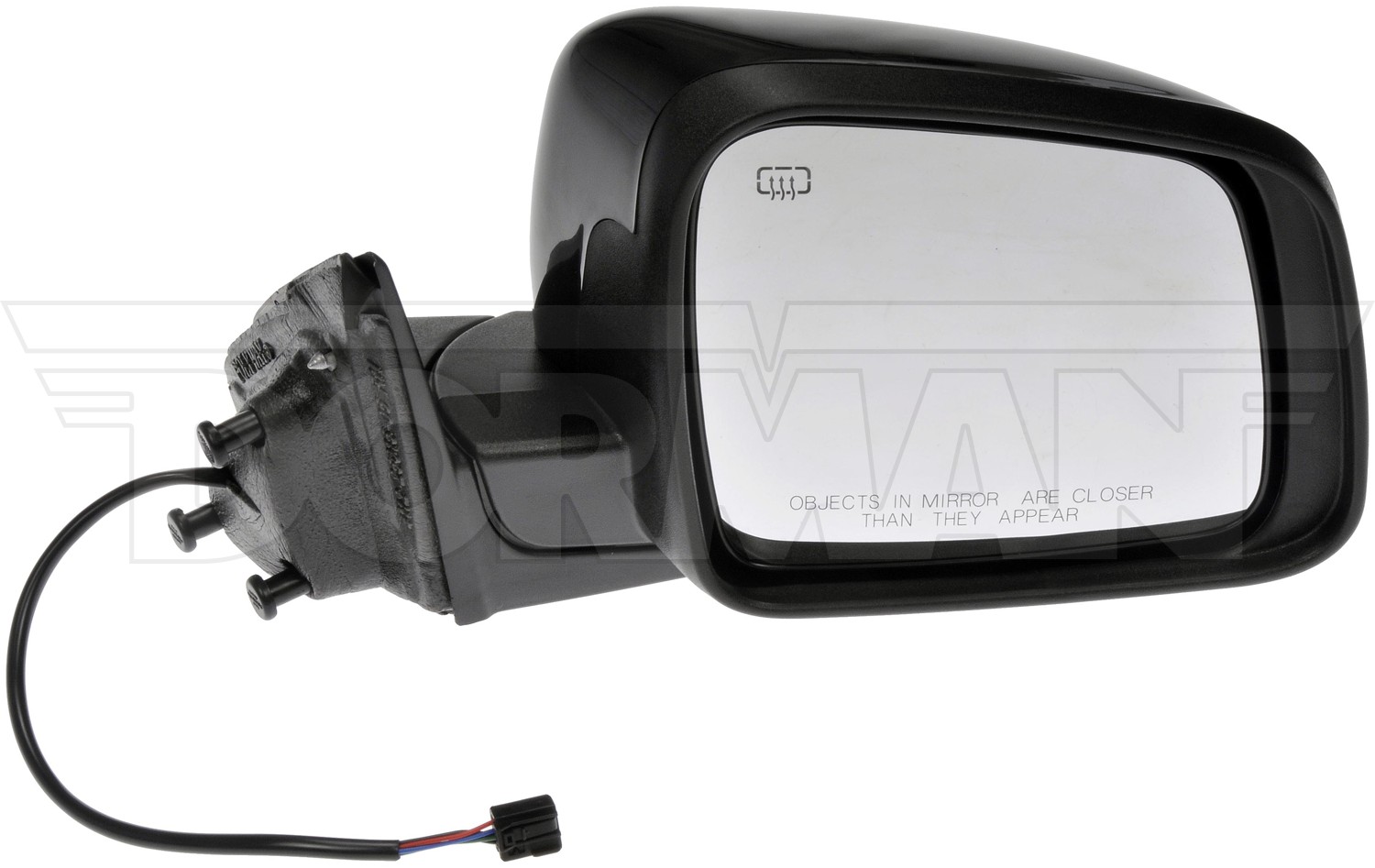 Passenger Power Door Mirror Assembly