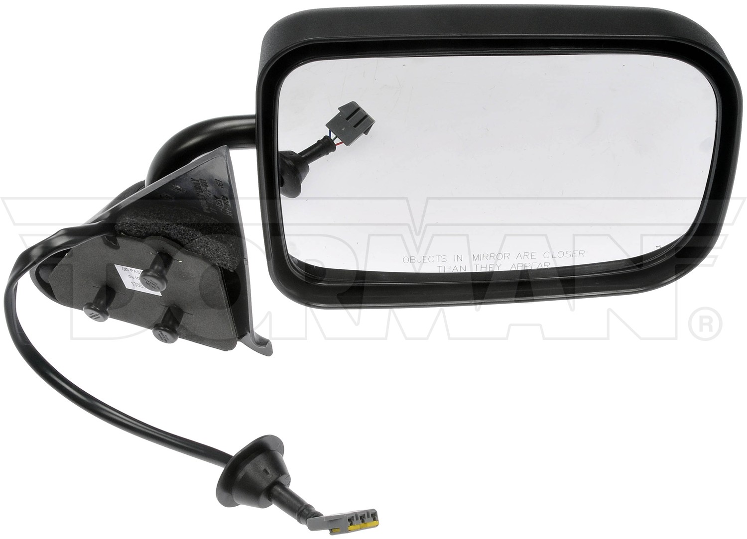 Passenger Power Door Mirror Assembly