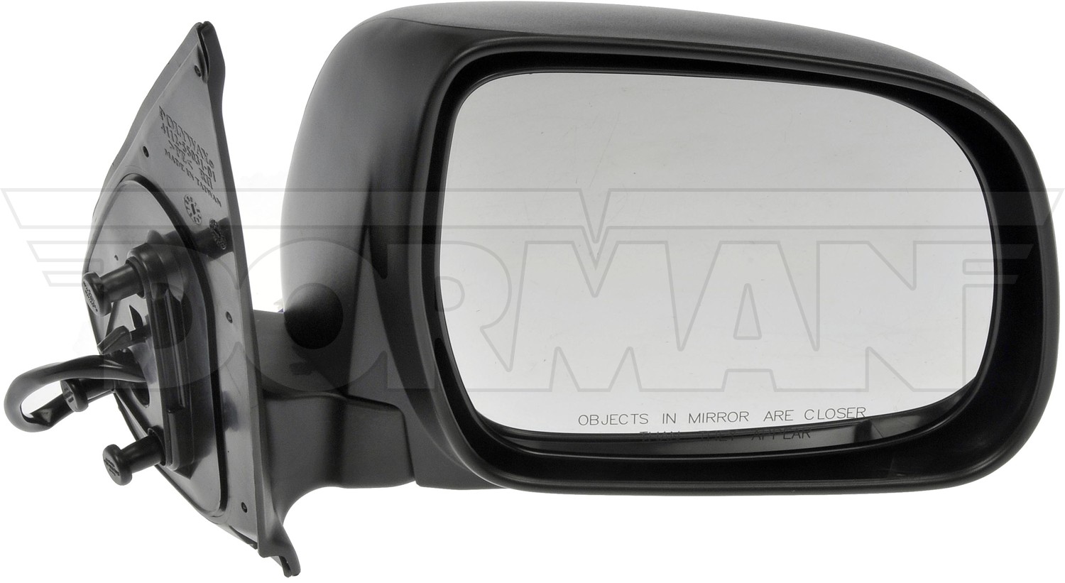 Passenger Power Door Mirror Assembly