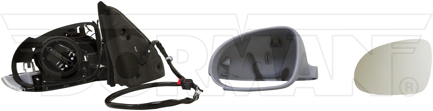 Driver Heated Power Door Mirror Assembly