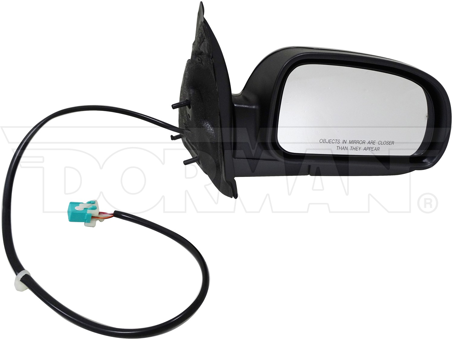 Passenger Power Door Mirror Assembly
