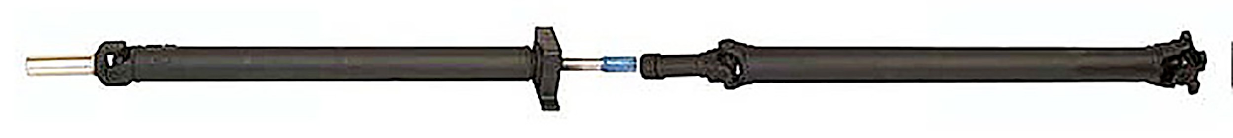 Rear 2-Piece Steel Driveshaft Assembly
