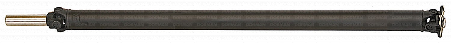 Rear 1-Piece Steel Driveshaft Assembly