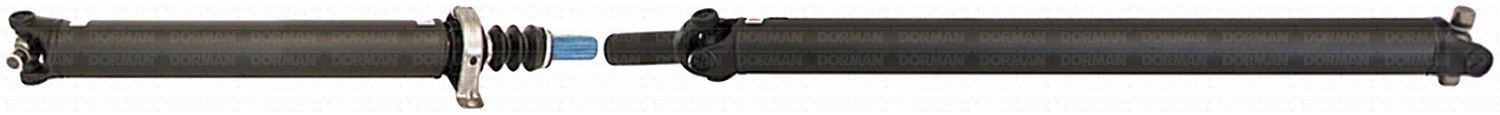 Rear 2-Piece Steel Driveshaft Assembly