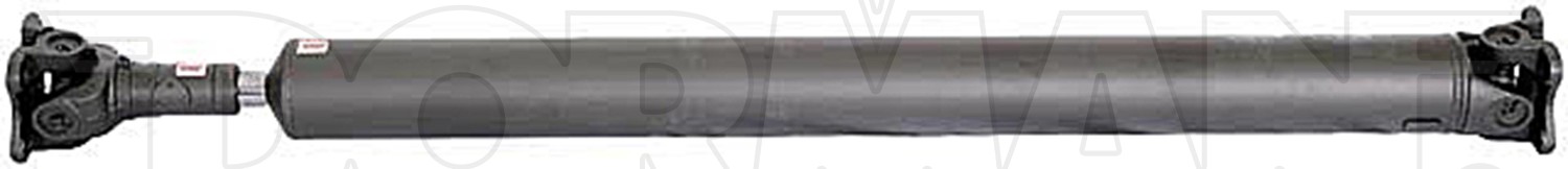 Rear 1-Piece Steel Driveshaft Assembly