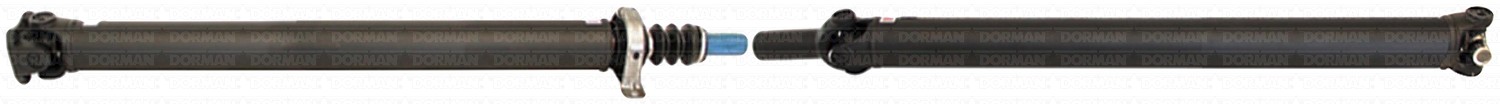 Rear 2-Piece Steel Driveshaft Assembly