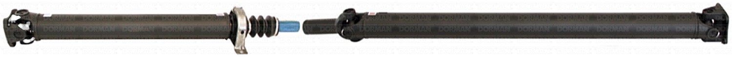 Rear 2-Piece Steel Driveshaft Assembly