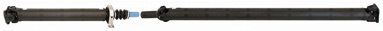 Rear 2-Piece Steel Driveshaft Assembly