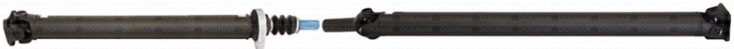 Rear 2-Piece Steel Driveshaft Assembly