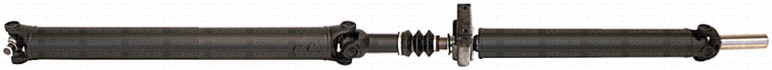 Rear 2-Piece Steel Driveshaft Assembly