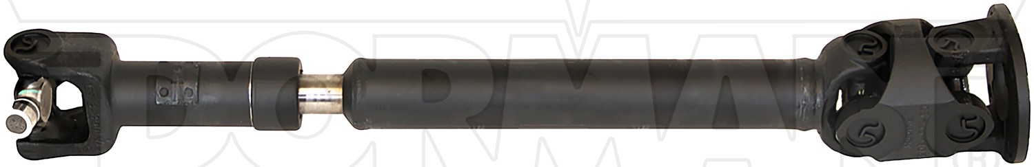 Rear 1-Piece Steel Driveshaft Assembly