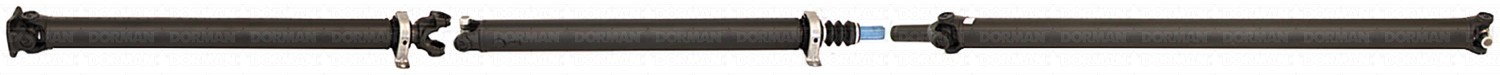 Rear 3-Piece Steel Driveshaft Assembly