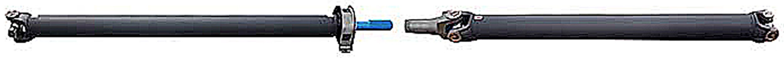 Rear 2-Piece Steel Driveshaft Assembly