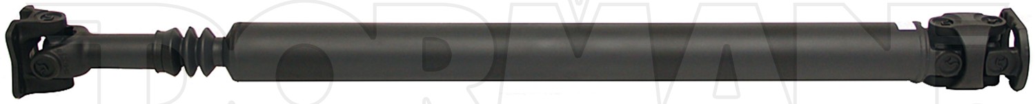 Rear 1-Piece Steel Driveshaft Assembly