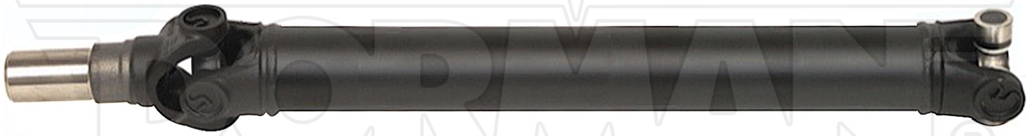 Rear 1-Piece Steel Driveshaft Assembly