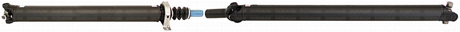 Rear 2-Piece Steel Driveshaft Assembly