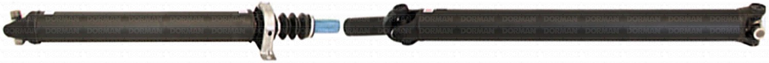 Rear 2-Piece Steel Driveshaft Assembly