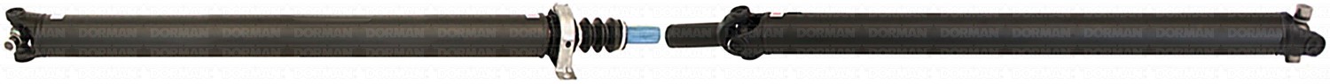 Rear 2-Piece Steel Driveshaft Assembly