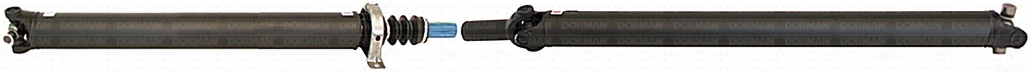 Rear 2-Piece Steel Driveshaft Assembly