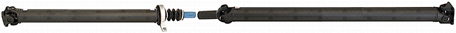 Rear 2-Piece Steel Driveshaft Assembly
