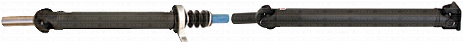 Rear 2-Piece Steel Driveshaft Assembly
