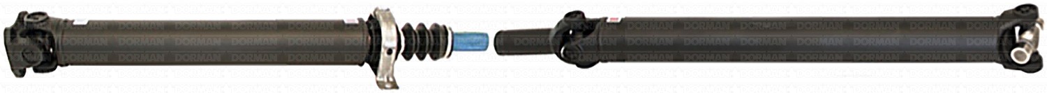 Rear 2-Piece Steel Driveshaft Assembly