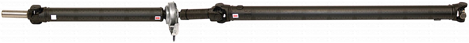Rear 2-Piece Steel Driveshaft Assembly
