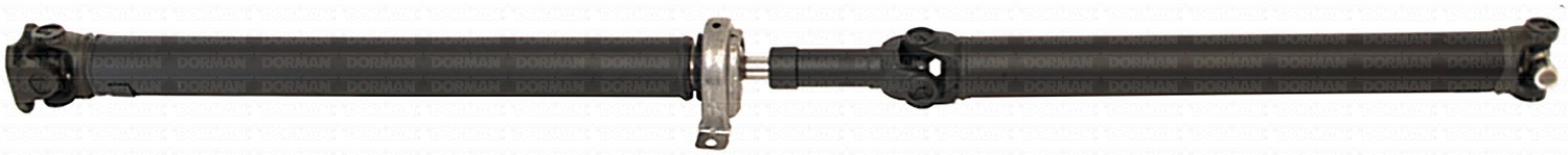 Rear 2-Piece Steel Driveshaft Assembly
