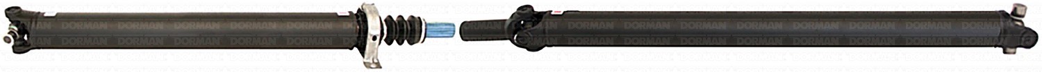Rear 2-Piece Steel Driveshaft Assembly