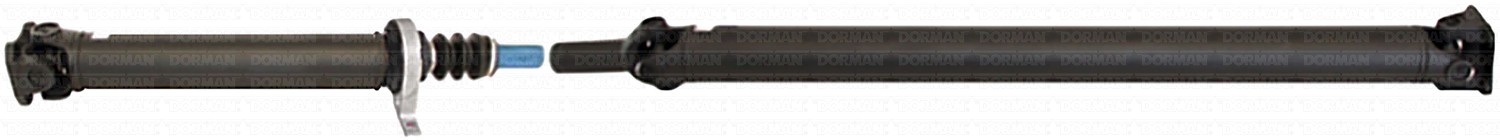 Rear 2-Piece Steel Driveshaft Assembly