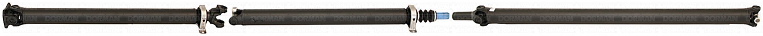 Rear 3-Piece Steel Driveshaft Assembly