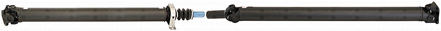 Rear 2-Piece Steel Driveshaft Assembly