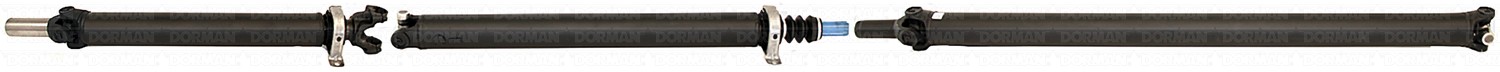 Rear 3-Piece Steel Driveshaft Assembly
