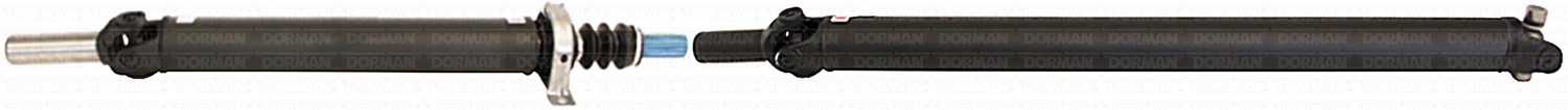 Rear 2-Piece Steel Driveshaft Assembly