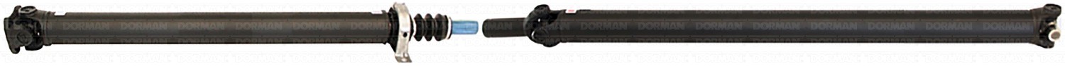 Rear 2-Piece Steel Driveshaft Assembly
