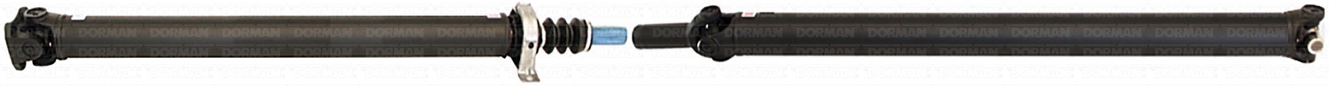 Rear 2-Piece Steel Driveshaft Assembly