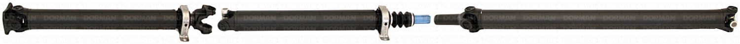 Rear 3-Piece Steel Driveshaft Assembly