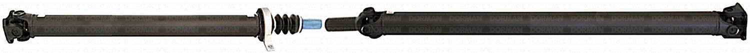 Rear 2-Piece Steel Driveshaft Assembly