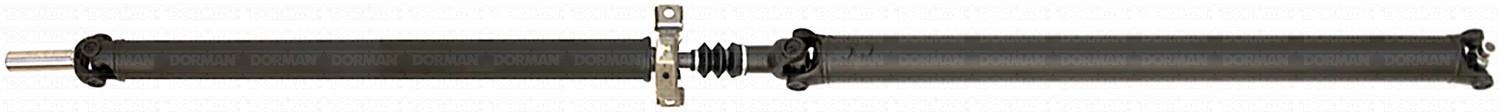 Rear 2-Piece Steel Driveshaft Assembly