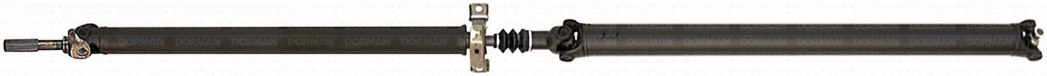 Rear 2-Piece Steel Driveshaft Assembly
