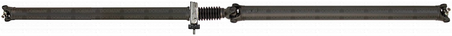 Rear 2-Piece Steel Driveshaft Assembly