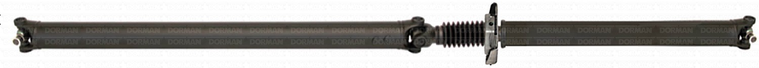 Rear 2-Piece Steel Driveshaft Assembly