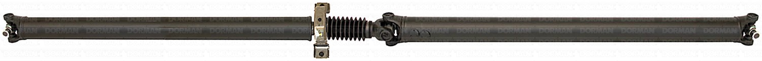 Rear 2-Piece Steel Driveshaft Assembly