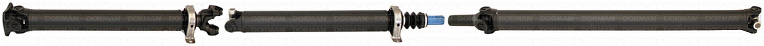 Rear 3-Piece Steel Driveshaft Assembly