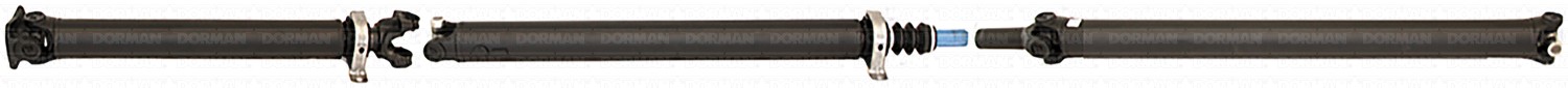 Rear 3-Piece Steel Driveshaft Assembly