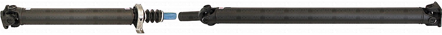 Rear 2-Piece Steel Driveshaft Assembly