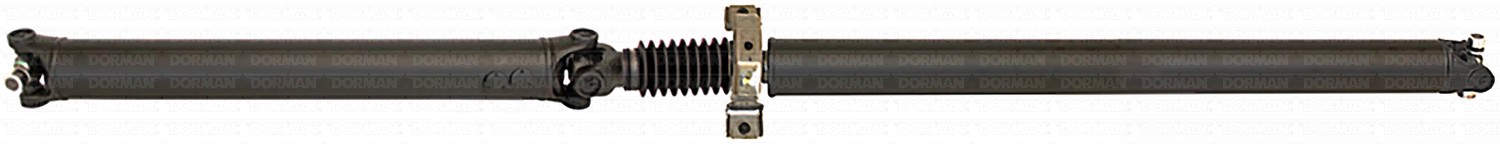 Rear 2-Piece Steel Driveshaft Assembly