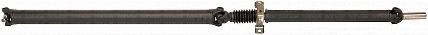 Rear 2-Piece Steel Driveshaft Assembly